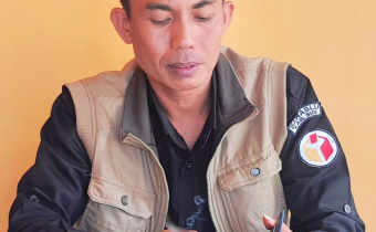 Ketua Bawaslu Kabupaten Sigi Hairil 