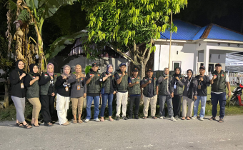 foto Panwascam Pengawasan Kampanye di Kecamatan Dolo Barat